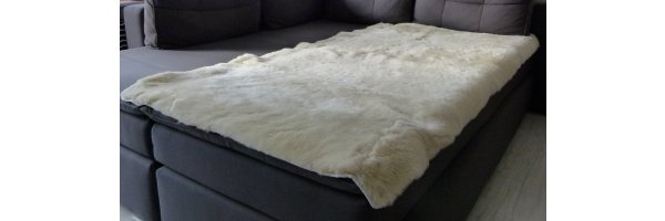 Lammfellauflagen für Bett, Sessel, Couch