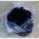 Echt Fellreste aus unserer Produktion Lammfell schwarz