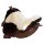 BARTL Lammfell Western Sitzbezug "DOUBLE COLOR" braun - natur