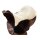 BARTL Lammfell Western Sitzbezug "DOUBLE COLOR" braun - natur