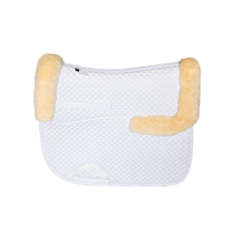 BARTL Lammfell Schabracke "PROFI" Natur natur / weiss, DR