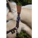 Fleece Halfter braun Pony