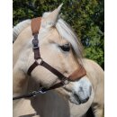 Fleece Halfter braun Pony